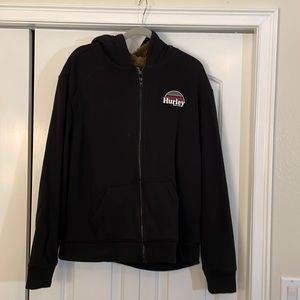 Hurley Fur/fleece Lined ultra comfy hoody Men’s size L